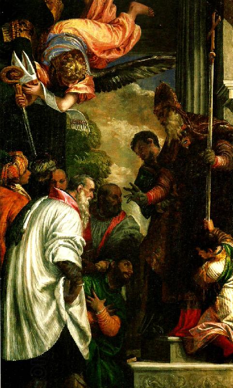 Paolo  Veronese consecration of st. nicholas China oil painting art